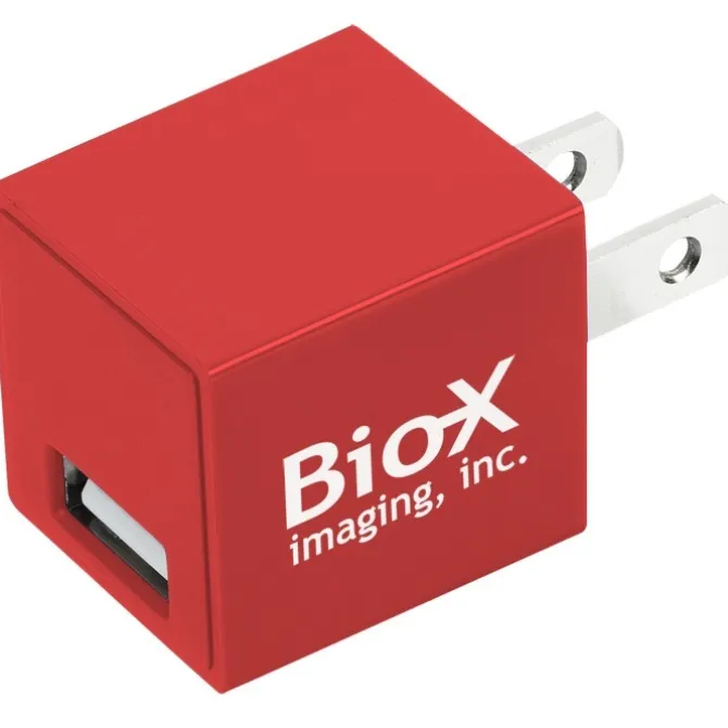 Square USB Wall Charger - 24 hr