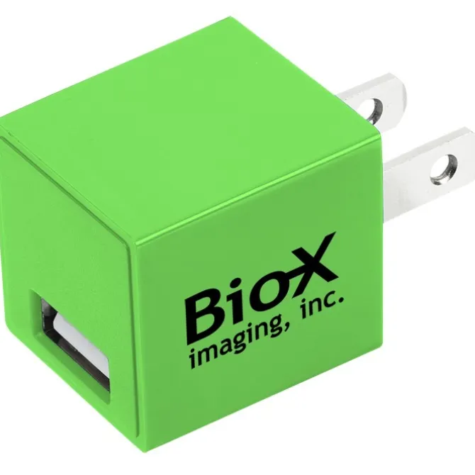 Square USB Wall Charger - 24 hr