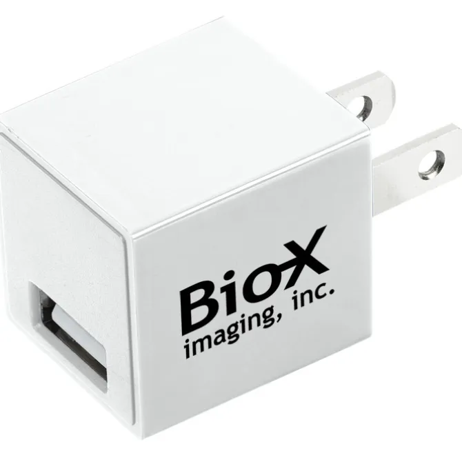 Square USB Wall Charger - 24 hr