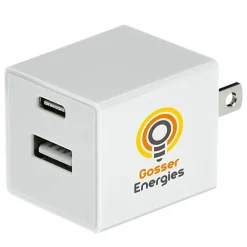 Square USB Wall Charger - USBC