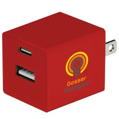 Square USB Wall Charger - USBC