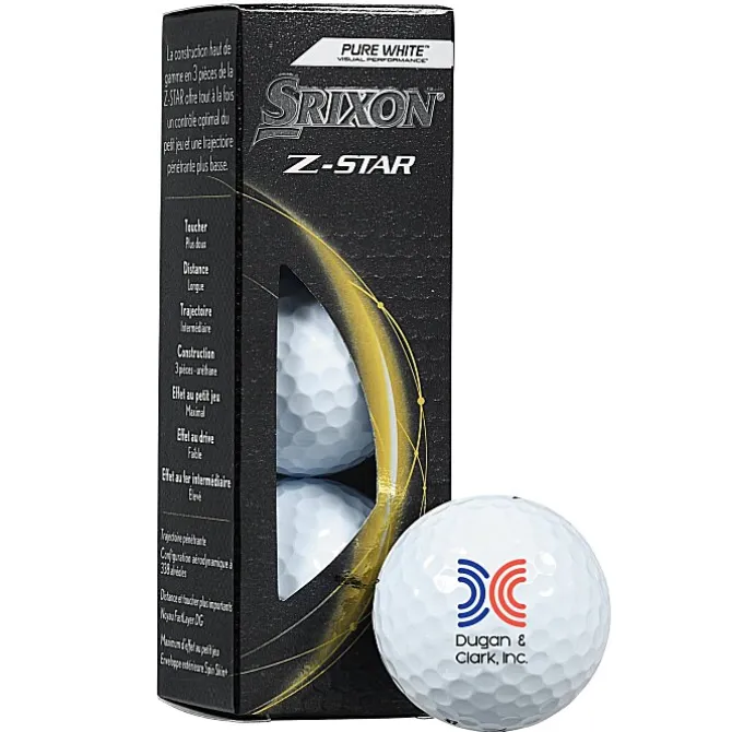 Srixon Z-Star Golf Ball - Sleeve