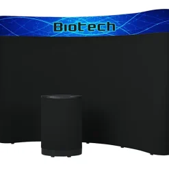 Standard Curved Floor Display - 10' - Header