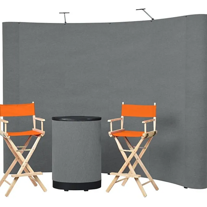 Standard Curved Floor Display - 10' Kit - Blank