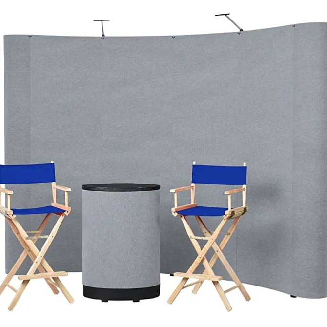 Standard Curved Floor Display - 10' Kit - Blank