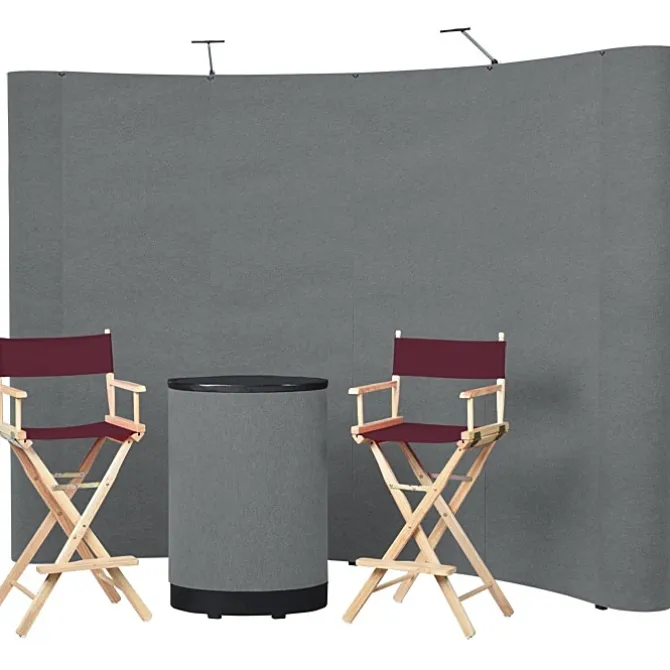 Standard Curved Floor Display - 10' Kit - Blank