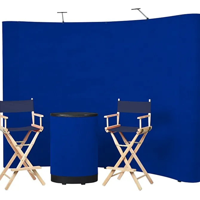Standard Curved Floor Display - 10' Kit - Blank