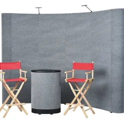 Standard Curved Floor Display - 10' Kit - Blank