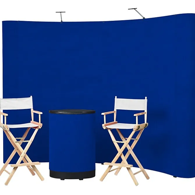 Standard Curved Floor Display - 10' Kit - Blank