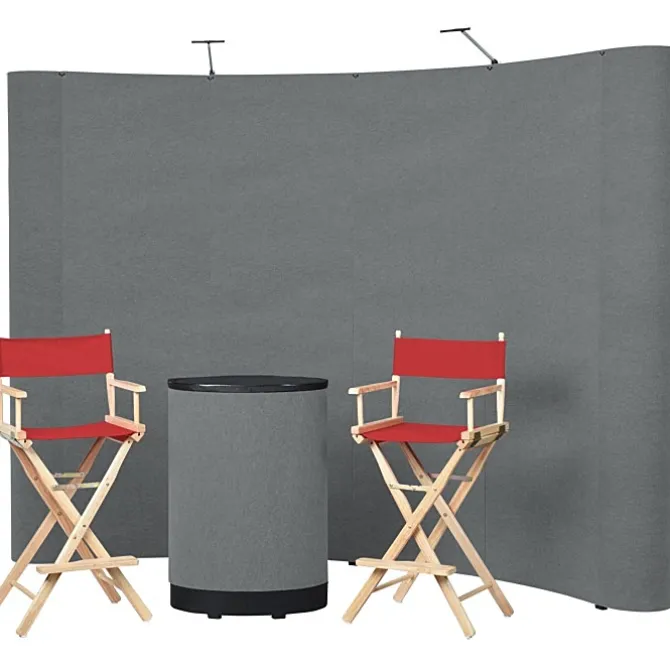 Standard Curved Floor Display - 10' Kit - Blank