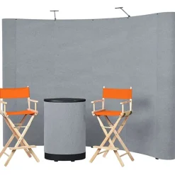Standard Curved Floor Display - 10' Kit - Blank