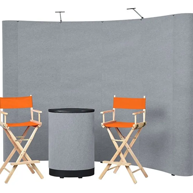 Standard Curved Floor Display - 10' Kit - Blank