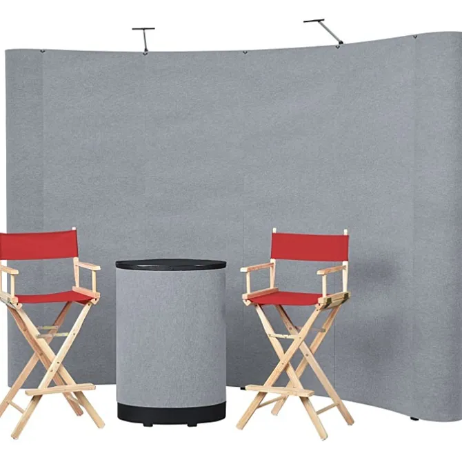Standard Curved Floor Display - 10' Kit - Blank