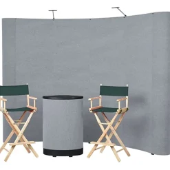 Standard Curved Floor Display - 10' Kit - Blank