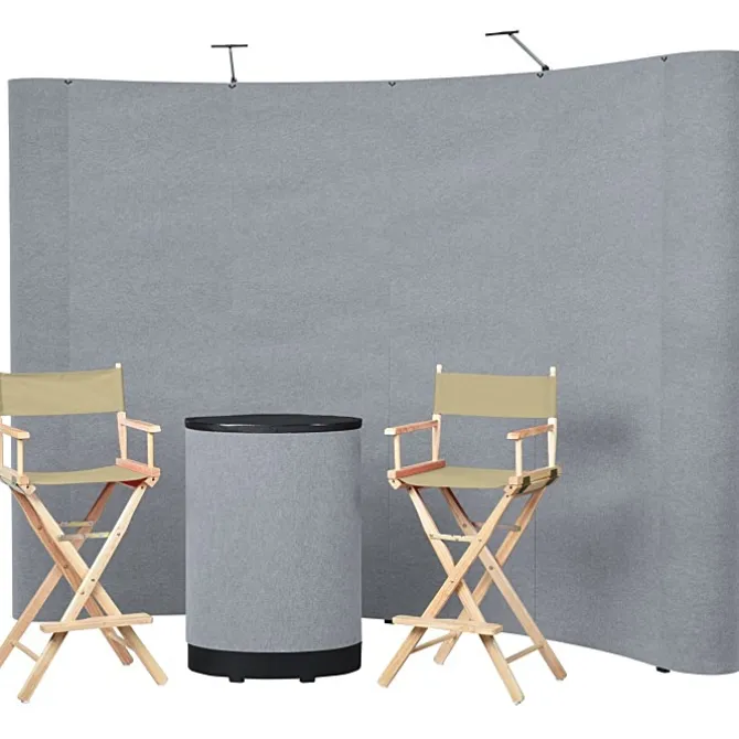 Standard Curved Floor Display - 10' Kit - Blank