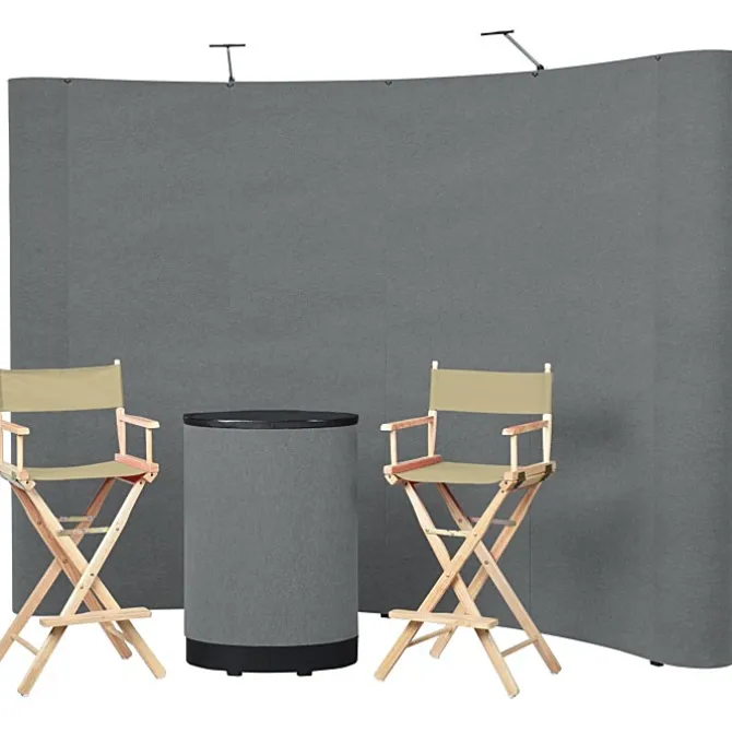Standard Curved Floor Display - 10' Kit - Blank