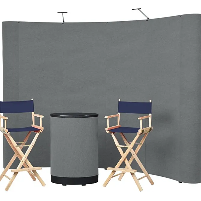 Standard Curved Floor Display - 10' Kit - Blank