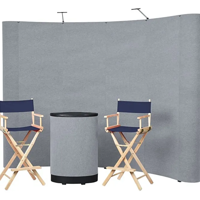 Standard Curved Floor Display - 10' Kit - Blank