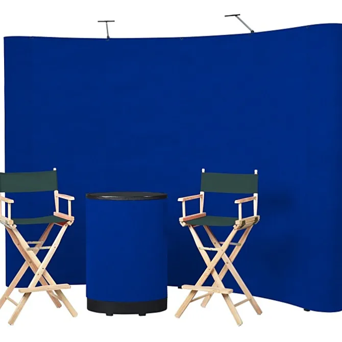 Standard Curved Floor Display - 10' Kit - Blank