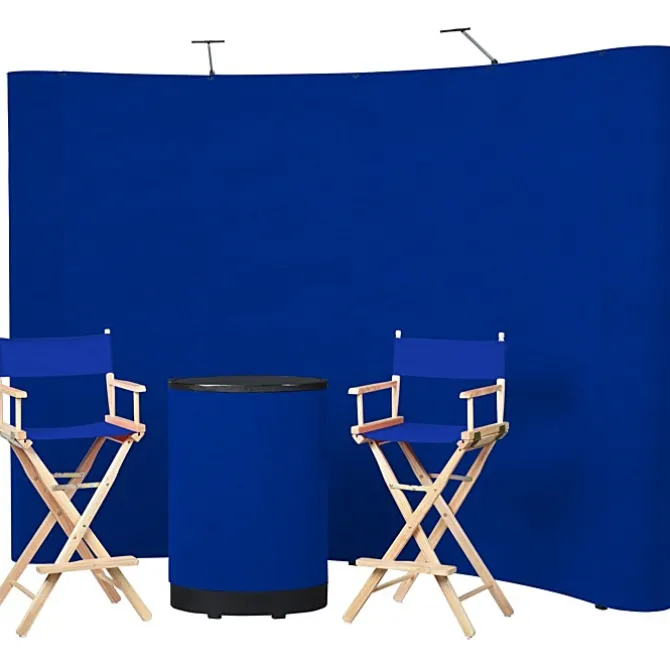 Standard Curved Floor Display - 10' Kit - Blank