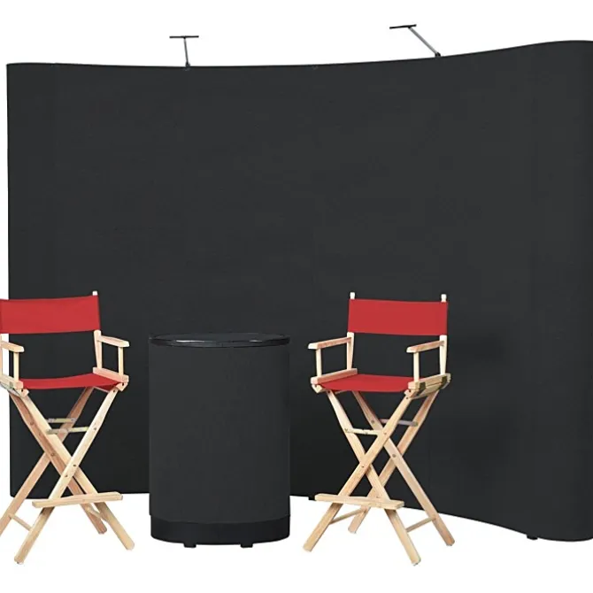 Standard Curved Floor Display - 10' Kit - Blank