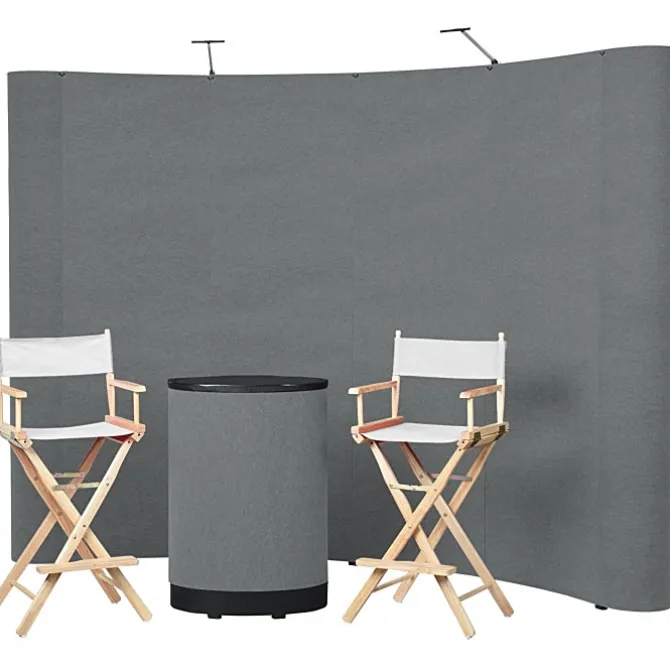Standard Curved Floor Display - 10' Kit - Blank