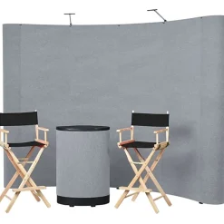 Standard Curved Floor Display - 10' Kit - Blank