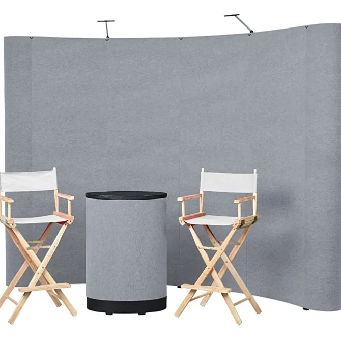 Standard Curved Floor Display - 10' Kit - Blank