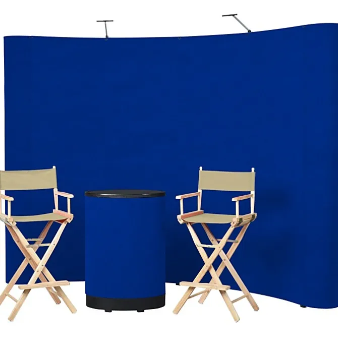 Standard Curved Floor Display - 10' Kit - Blank