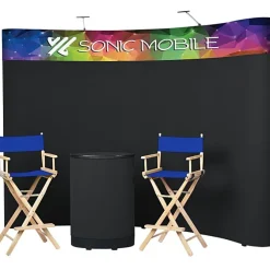 Standard Curved Floor Display - 10' Kit - Header