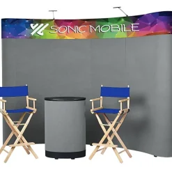 Standard Curved Floor Display - 10' Kit - Header