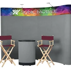 Standard Curved Floor Display - 10' Kit - Header