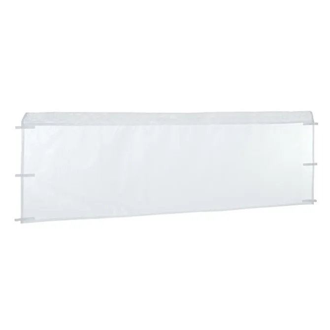 Standard 10' Event Tent - Mesh Half Wall - Blank