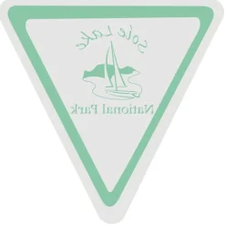 Static Decal - Triangle - 3 inches