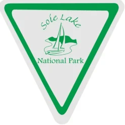 Static Decal - Triangle - 3 inches