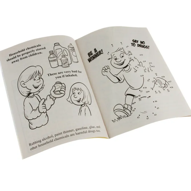 Stay Drug Free Coloring Book