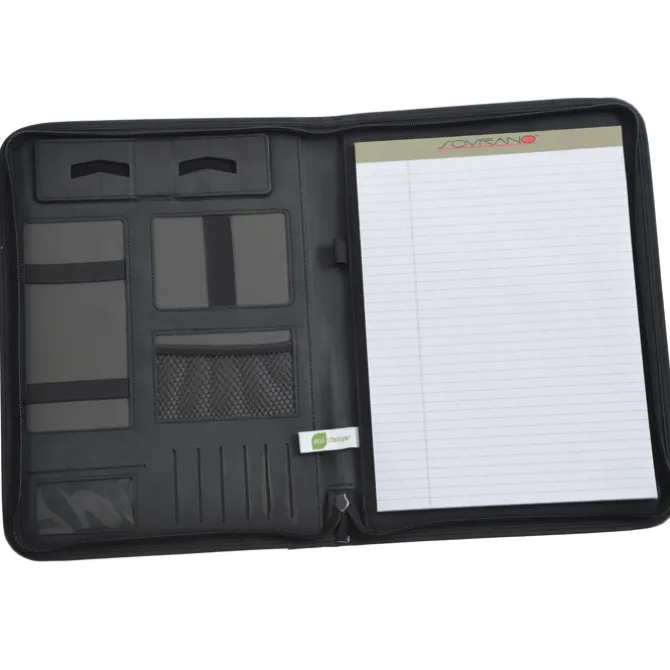 Sterling Zippered Padfolio