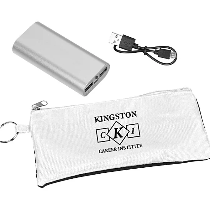 Stockton Power Bank with Pouch