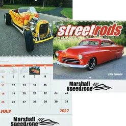 Street Rods Calendar - Spiral