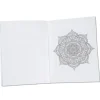 Stress Relieving Adult Coloring Book & Pencils - Patterns