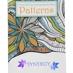 Stress Relieving Adult Coloring Book - Patterns - Full Color