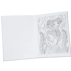 Stress Relieving Adult Coloring Book - Nature - 24 hr