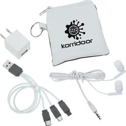 Stretchy Earbuds Charging Set