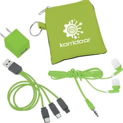 Stretchy Earbuds Charging Set