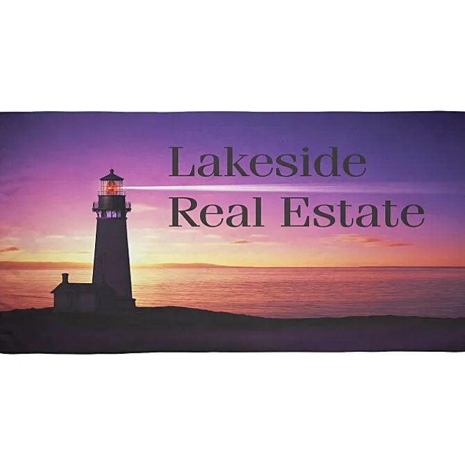 SubliPlush Velour Beach Towel - 35 inches x 70 inches - Heavyweight