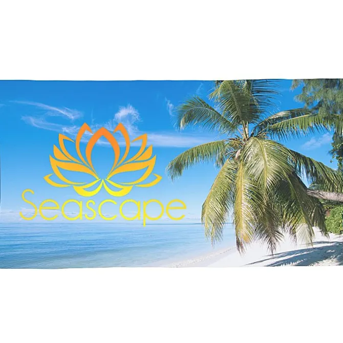 SubliPlush Velour Beach Towel - 35 inches x 65 inches - Colors