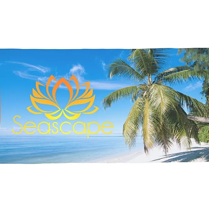 SubliPlush Velour Beach Towel - 35 inches x 65 inches - Colors