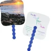 Sunset Shores Hand Fan