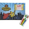 Super Kid Coloring Book & Crayon Set