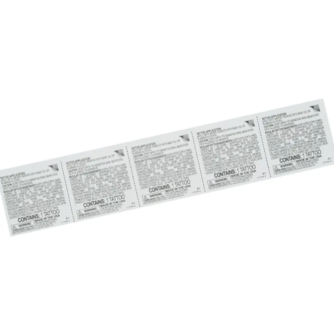 Super Kid 5 Tattoo Strip - Dollars and Cents